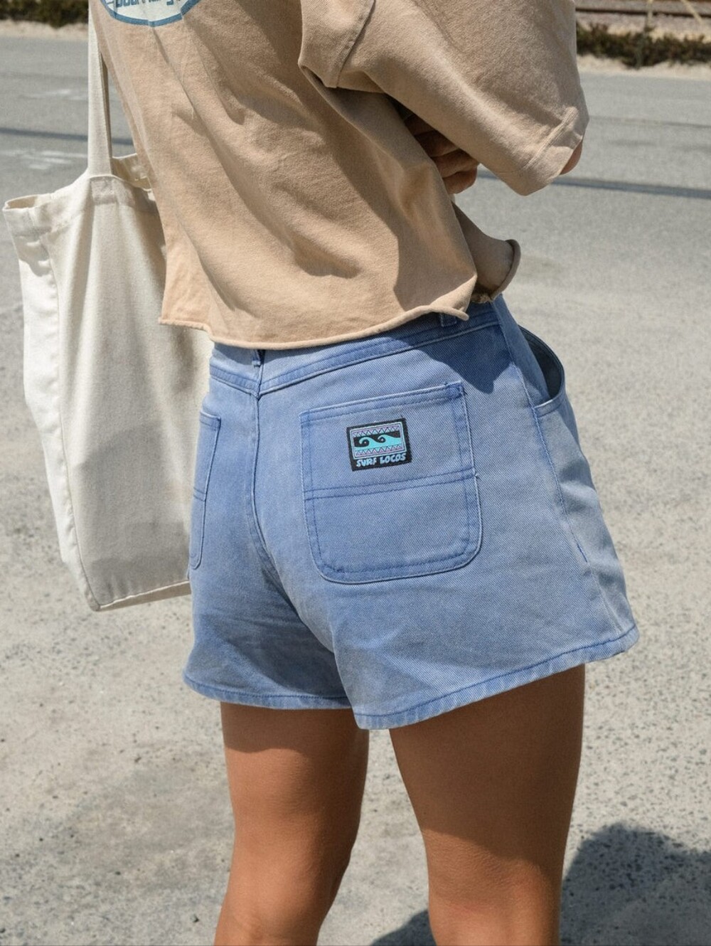 Surf Locos Blue Shorts - Picture 2 of 5